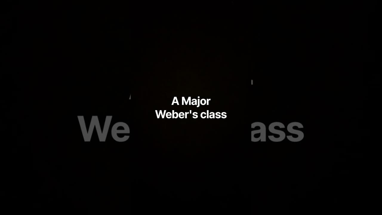A Major, Ms. Weber's class